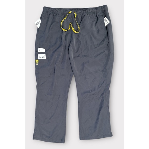 Spread Good Cheer! Other - Spread Good Cheer‎ Unisex Size 3X Gray Scrub Pants Cargo  Medical Drawstring